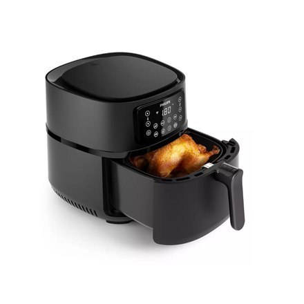 Philips | XXL Connected Air Fryer | HD9285/93 Seria 5000 | Moc 2000 W | Pojemność 7,2 L | Czarny