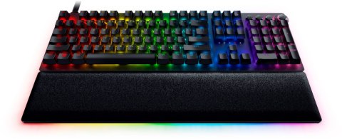 Razer | Huntsman V2 Optical Gaming Keyboard | Klawiatura dla graczy | Podświetlenie LED RGB | US | Przewodowa | Czarna | Klawiat