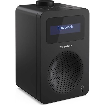 Sharp DR-430(BK) Radio cyfrowe, FM/DAB/DAB+, Bluetooth 5.0, Midnight Black Sharp | Midnight Black | DR-430(BK) | Radio cyfrowe |