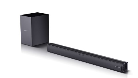 Sharp | HT-SBW182 2.1 Slim Soundbar | AUX in | Bluetooth | Czarny | HDMI, Optyczny, Bluetooth | 160 W | Nie | Połączenie bezprze