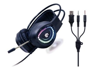 Zestaw do gier Gembird | 4 w 1 "Phantom" z podświetleniem RGB | GGS-UMGL4-01 | Przewodowy | US | USB