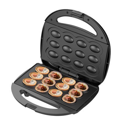 Adler Nut Cookie Maker | AD 3071 | 750 W | Liczba ciastek 12 | Orzechy | Czarny