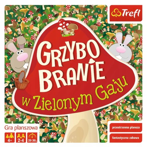 Gra planszowa rodzinna Grzybobranie w zielonym gaju Trefl 00988