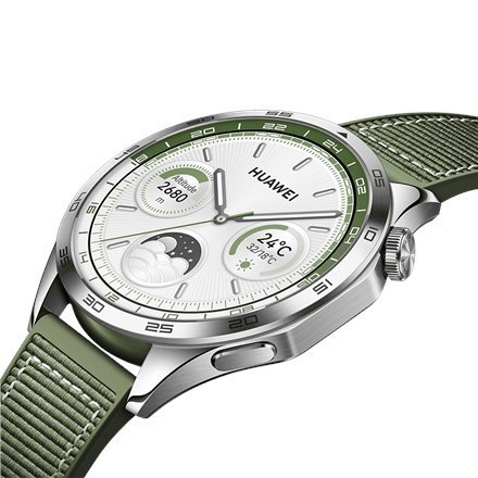 Huawei Watch GT | 4 | 4 | Smartwatch | Smartwatch | Stal nierdzewna | 46 mm | 46 mm | Zielony | Pyłoszczelny | Wodoodporny