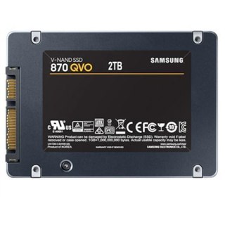 Samsung | SSD | 870 QVO | 2000 GB | SSD form factor 2.5" | SSD interface SATA III | Read speed 560 MB/s | Write speed 530 MB/s