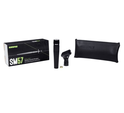 Shure | Mikrofon instrumentalny | SM57-LCE | Czarny | kg