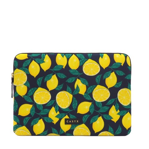 Casyx | Casyx do MacBooka | SLVS-000002 | Pasuje do rozmiaru 13"/14" | Pokrowiec | Midnight Lemons | Wodoodporny