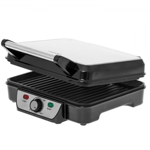 Mesko | MS 3050 | Grill | Grill kontaktowy | 1800 W | Czarny / Stal nierdzewna