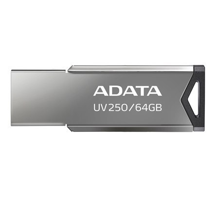 ADATA FlashDrive UV250 16GB Metal Black USB 2.0 Flash Drive, Retail ADATA