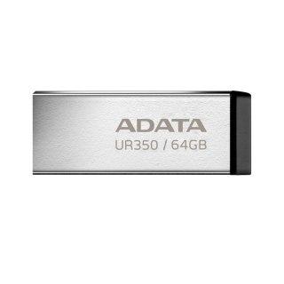 ADATA | Pamięć Masowa USB | UR350 | 64 GB | USB 3.2 Gen1 | Czarny