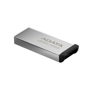 ADATA | Pamięć Masowa USB | UR350 | 64 GB | USB 3.2 Gen1 | Czarny