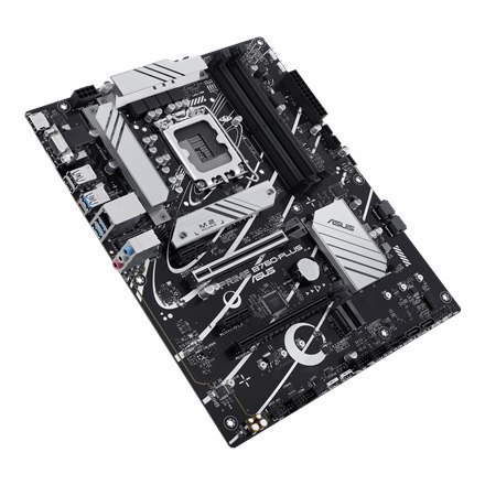 Asus | PRIME B760-PLUS | Gniazdo procesora LGA1700 Socket | Typ chipsetu Intel B760 | Technologia obsługiwanej pamięci RAM DDR5