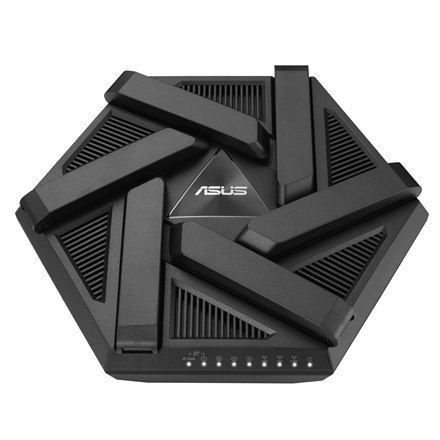 Asus | Wifi 6 802.11ax Tri-band Gigabit Gaming Router | RT-AXE7800 | 802.11ax | 574+4804+2402 Mbit/s | 10/100/1000 Mbit/s | Ethe