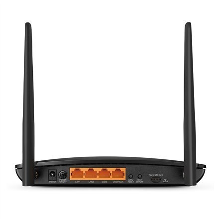 Router bezprzewodowy TP-LINK Archer MR500 z funkcją Dual Band, szybkością 867 Mbit/s, portami Ethernet LAN 10/100/1000 Mbit/s, w