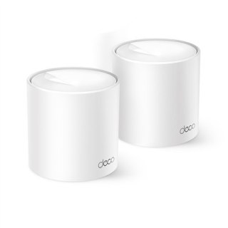 Sieć Wi-Fi Mesh TP-LINK AX1500 - System Domowy | Deco X10 (2 szt.) | 802.11ax | Porty Ethernet 10/100/1000 Mbit/s | Obsługa Mesh