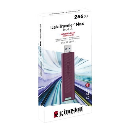 Kingston | USB 3.2 Flash Drive | DataTraveler MAX | 512 GB | USB 3.2 Gen 1 Type-A