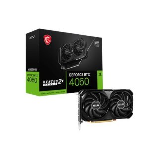 MSI | GeForce RTX 4060 VENTUS 2X BLACK 8G OC | NVIDIA GeForce RTX 4060 | 8 GB