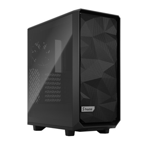 Fractal Design | Meshify 2 Compact Light Tempered Glass | Black | Power supply included | ATX