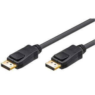 Goobay | Kabel DisplayPort | Męski | 20 pin DisplayPort | Męski | 20 pin DisplayPort | Czarny