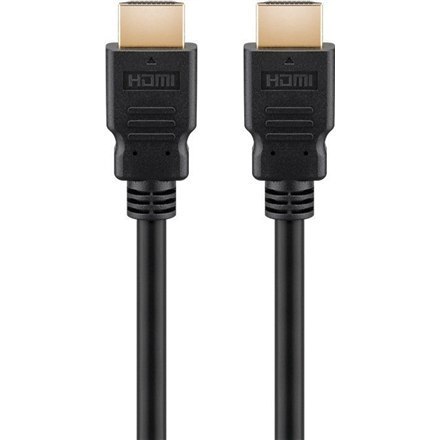 Goobay | Męski | 19-pinowy HDMI typ A | Męski | 19-pinowy HDMI typ A | 2 m | Czarny