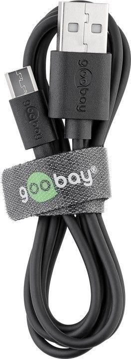 Goobay | Męski | 4-pinowy USB typu A | Męski | 5-pinowy Micro-USB typu B | 1 m