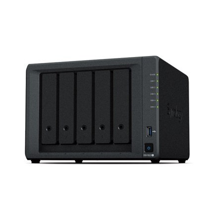 Synology | DiskStation | DS1522+ 5-kieszeniowy | AMD Ryzen | R1600 | Częstotliwość procesora 2,6 GHz | 8 GB | DDR4