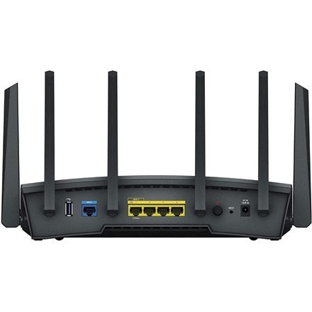 Synology RT6600ax Ultraszybki i bezpieczny router bezprzewodowy dla domów Synology | Ultraszybki i bezpieczny router bezprzewodo