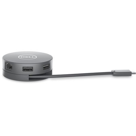 Dell | Adapter wieloportowy USB-C 6 w 1 | DA305 | USB Type-C