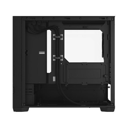 Fractal Design | Pop Mini Silent | Side window | Black TG Clear Tint | mATX, Mini ITX | Power supply included No | ATX