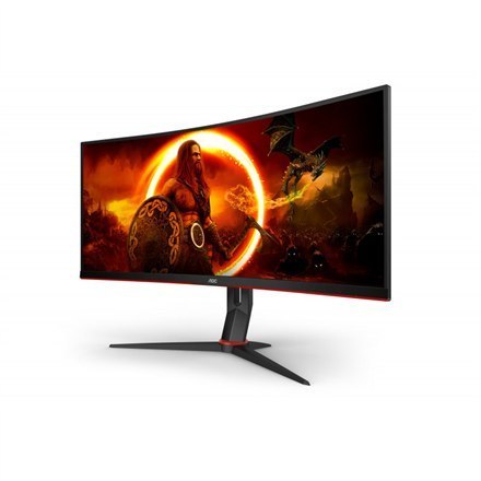 Monitor AOC CU34G2XP/BK 34" VA 3440x1440px 21:9 1ms Czarny 2x HDMI 180Hz