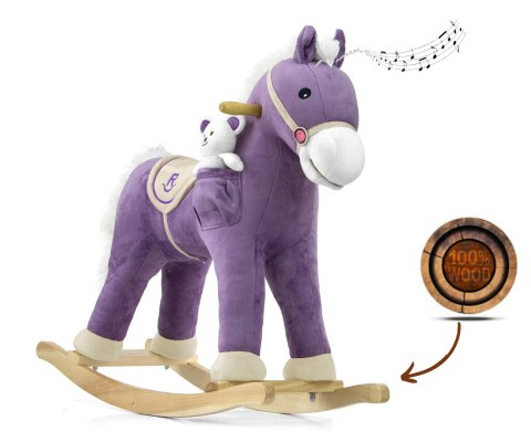 Koń Pony Purple