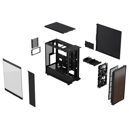 Fractal Design | North | Charcoal Black TG Dark tint | Power supply included No | ATX