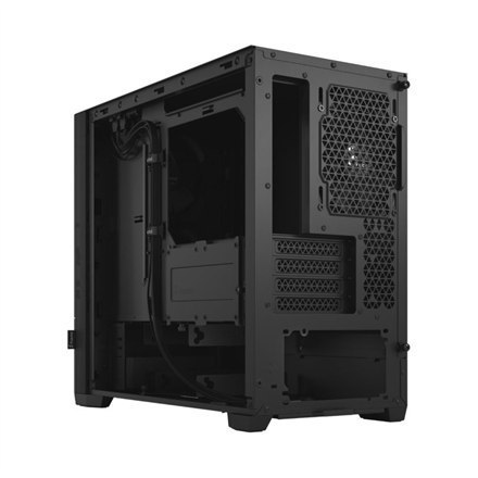 Fractal Design | Pop Mini Silent | Side window | Black Solid | mATX, Mini ITX | Power supply included No | ATX