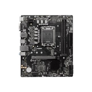 MSI | PRO H610M-E | Gniazdo procesora LGA1700 | Typ chipsetu Intel H610 | Obsługiwana technologia pamięci RAM DDR5 SDRAM