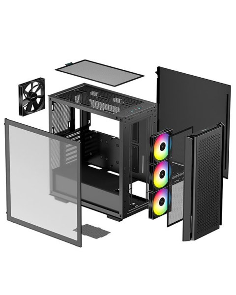 Deepcool | MID TOWER CASE | CG540 | Side window | Black | Mid-Tower | Power supply included No | ATX PS2