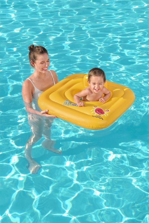 Bestway 32050 Siedzisko do nauki pływania Kwadrat Swim Safe Step A 76cm x 76cm