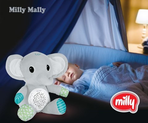 Milly Mally Zabawka pluszowa z Projektorem Milly Elephant